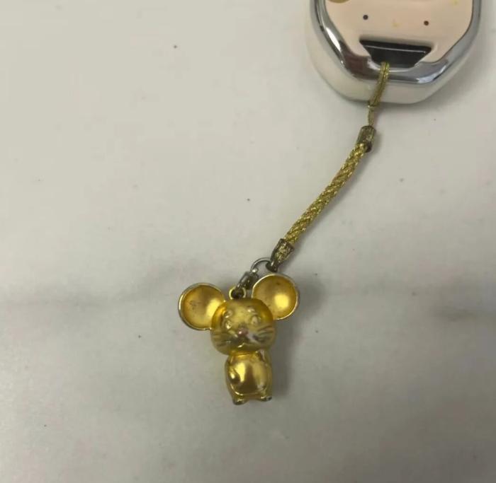 朱炳仁铜饰品掉色，59元小老鼠褪色消费者维权