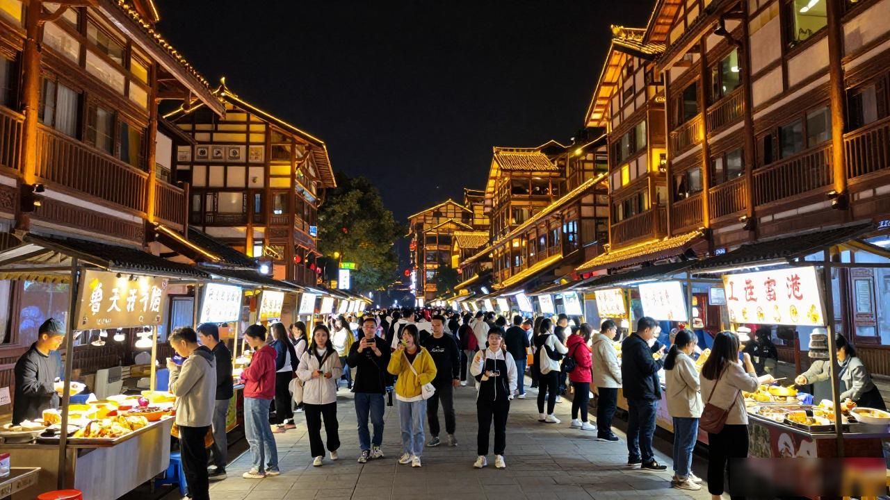 国庆游重庆洪安必看！边城IP+夜游美食，19万人体验沉浸玩法