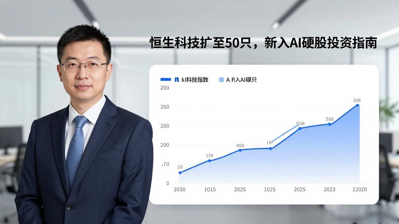 恒生科技扩至50只，新入AI硬股投资指南